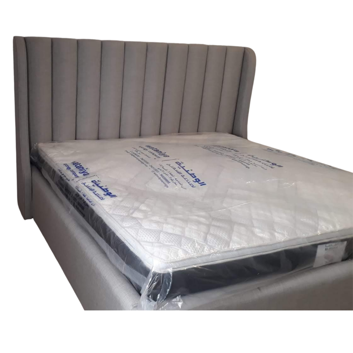 The 'Verona' Channel Tufted Bed