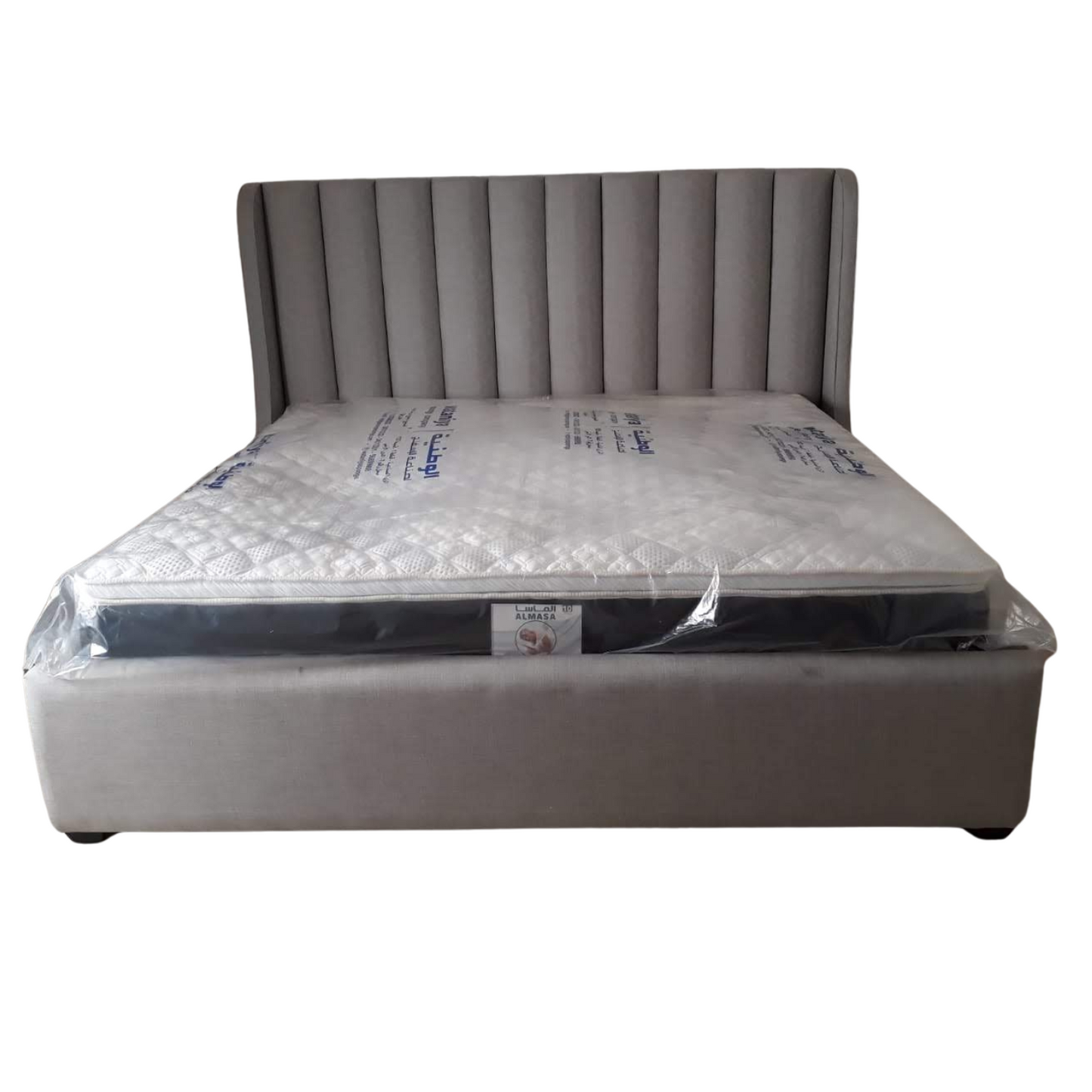 The 'Verona' Channel Tufted Bed