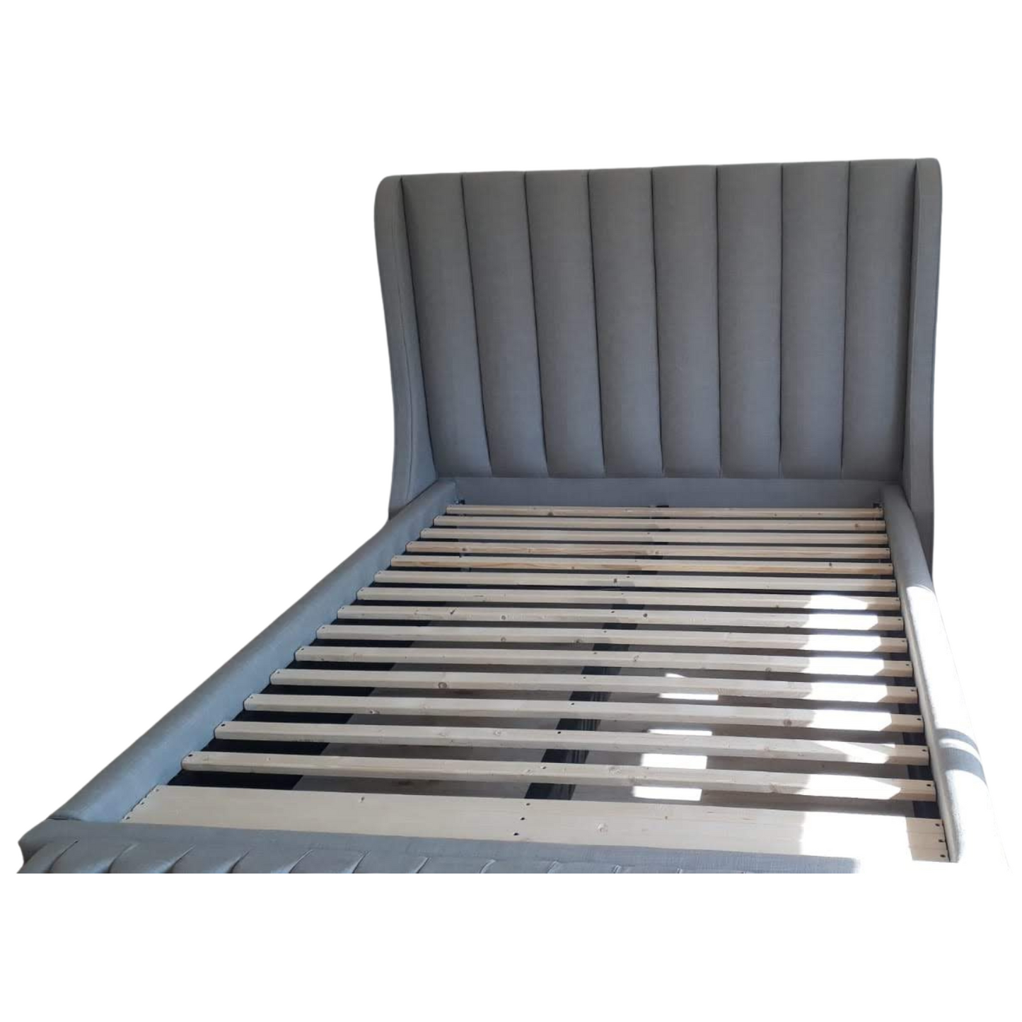 The 'Siena' Channel Tufted Bed