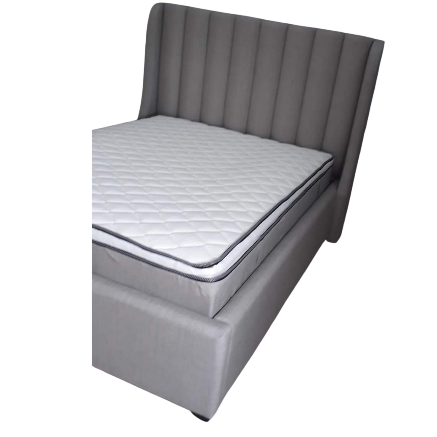 The 'Siena' Channel Tufted Bed